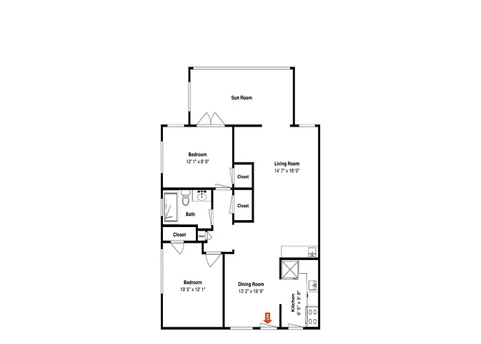 Apartment Barefoot B-201 Clearwater Beach
